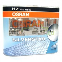 OSRAM SILVERSTAR H7 12V 55W DUO BOX