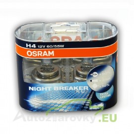 OSRAM NIGHT BREAKER H4 12V 55-60W DUO BOX