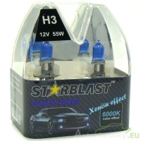 Plazmové autožiarovky STARBLAST Xenon effect 6000K H3 55W