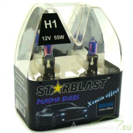 Plazmové autožiarovky STARBLAST Xenon effect 8000K H1 55W