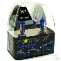 Plazmové autožiarovky STARBLAST Xenon effect 8000K H7 55W
