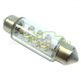 LED Autožiarovky STARBLAST 014104 - S8.5x42 6LED - biele