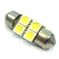 LED Autožiarovky STARBLAST 014106 - S8.5x31 4SMD 5050 - biele