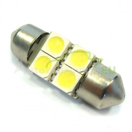 LED Autožiarovky STARBLAST 014106 - S8.5x36 4SMD 5050 - biele