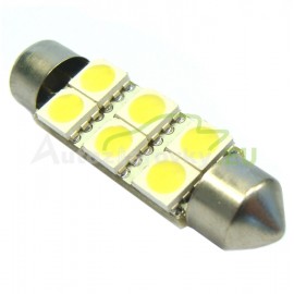 LED Autožiarovky STARBLAST 014108 - S8.5x39 6SMD 5050 - biele