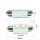 LED Autožiarovky STARBLAST 214115 - S8.5x39 2x05W HP - žlté