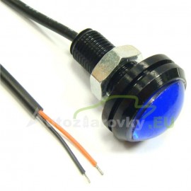 Konštrukčná 12V LED s káblom - modrá