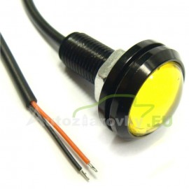 Konštrukčná 12V LED s káblom - žltá